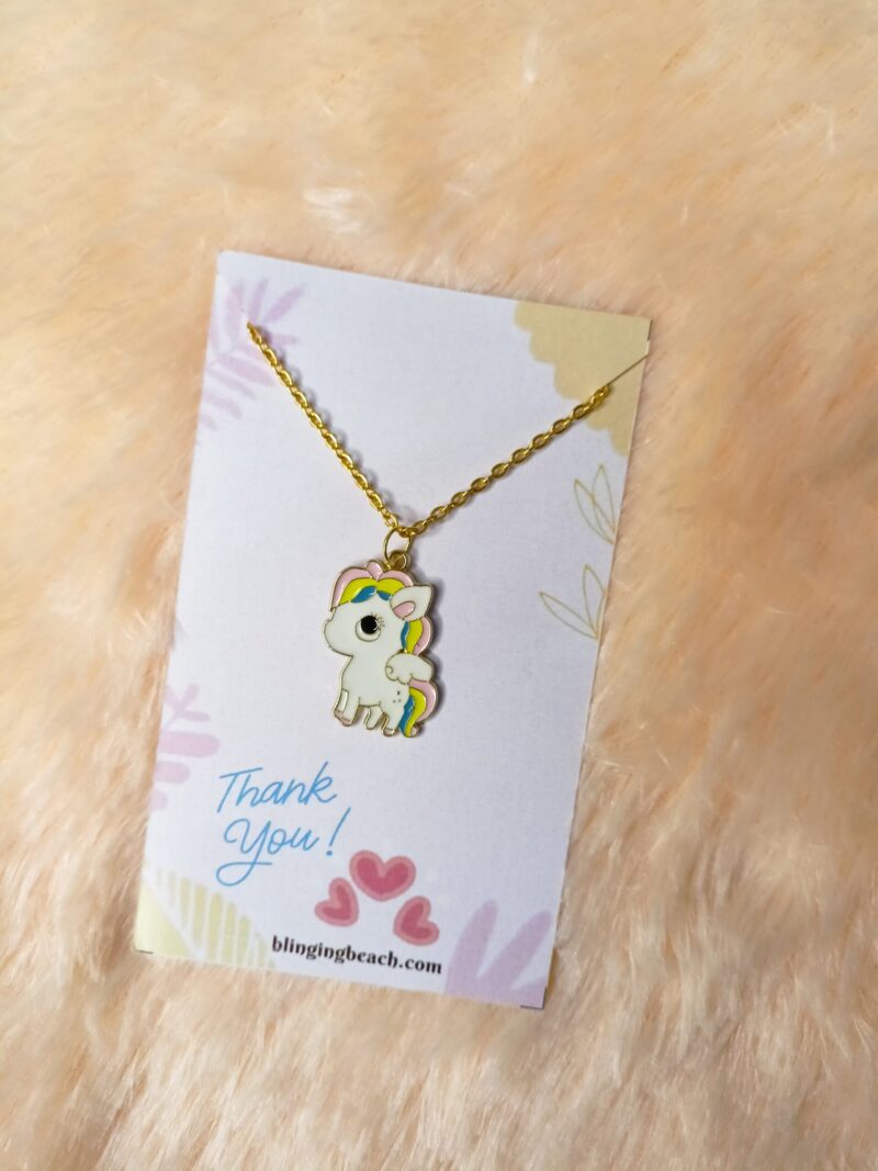 Unicorn Charm necklace