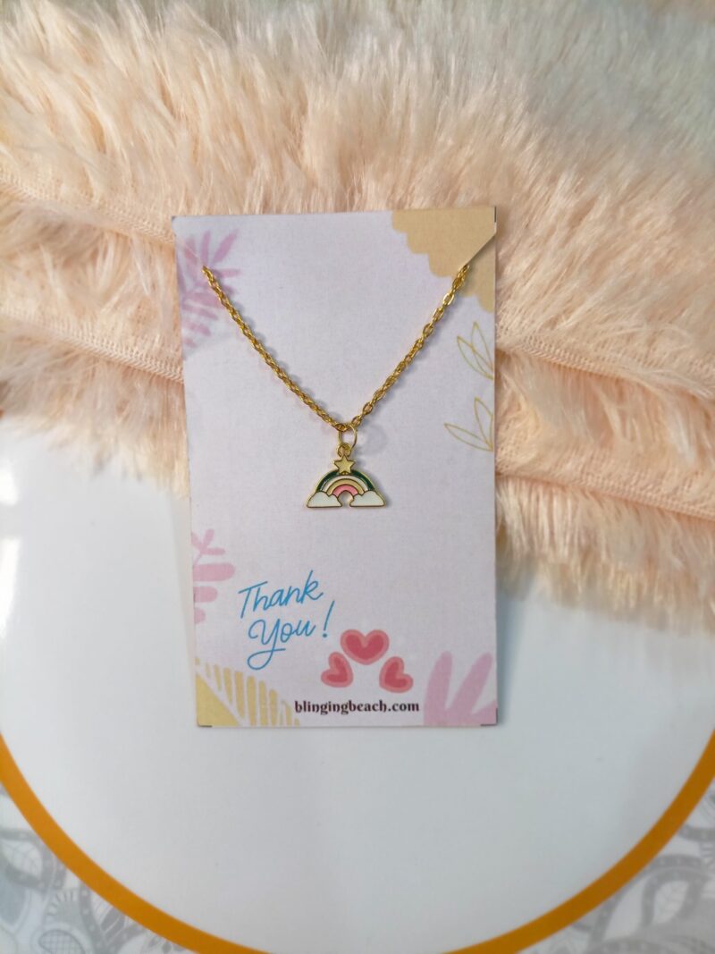 Rainbow necklace