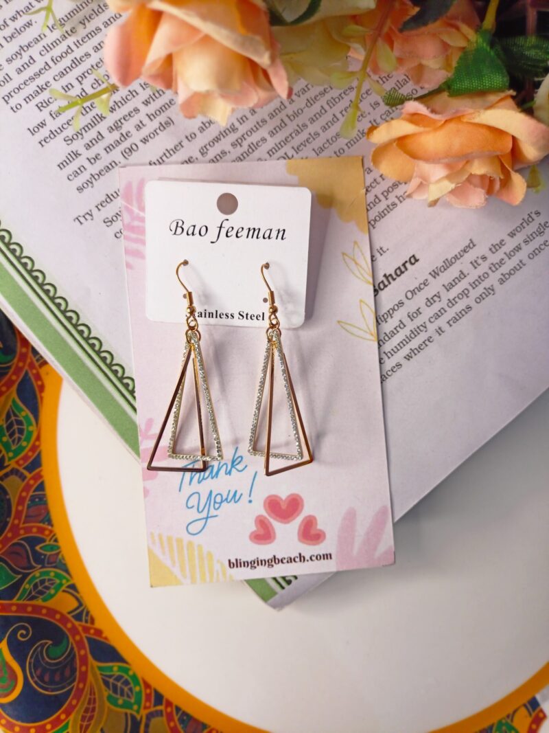 Shiny Korean earring - Image 3