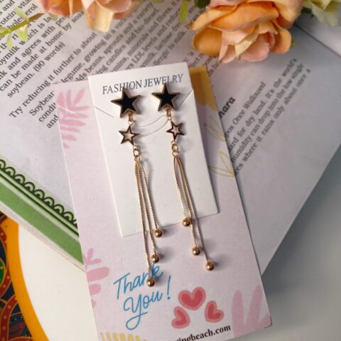 Star Korean earring