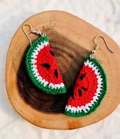 Materials Used in 2025 Watermelon Earrings