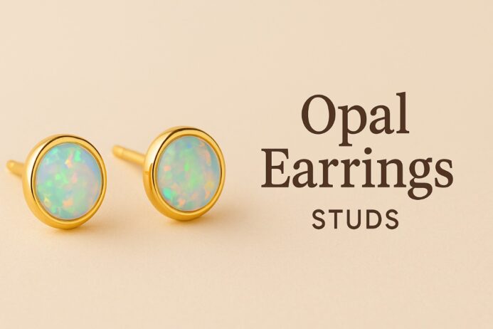 Opal Earrings Studs For Women 2025