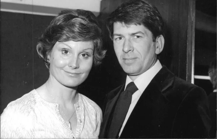 Angela Rippon husband Christopher Dare