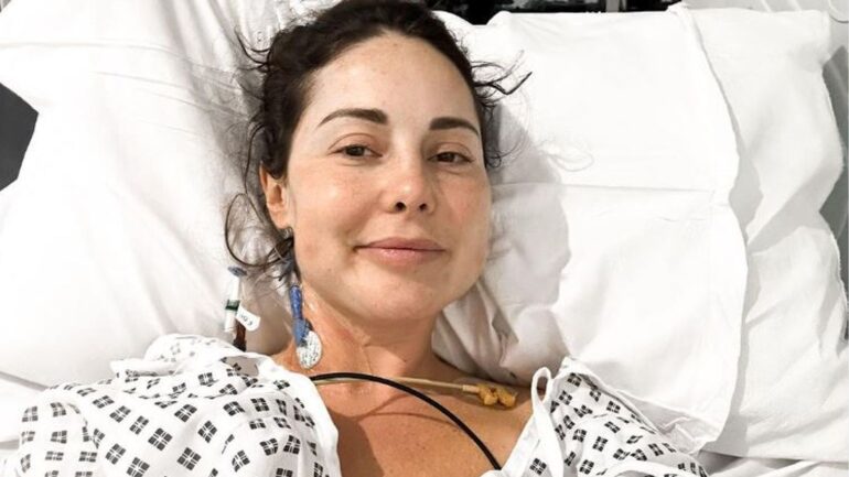 Louise Thompson Shares Honest Health Update from Hospital